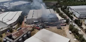Adıyaman Organize Sanayi Bölgesi'nde Fabrika Yangını