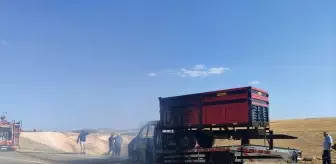 Adıyaman'da Oto Kurtarıcı Araç Yangında Kullanılamaz Hale Geldi