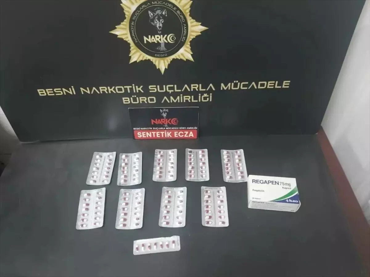 Adıyaman'da Uyuşturucu Hap Operasyonu: 1 Gözaltı