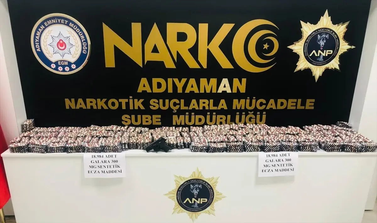 Adıyaman'da Uyuşturucu Operasyonu: 2 Tutuklama