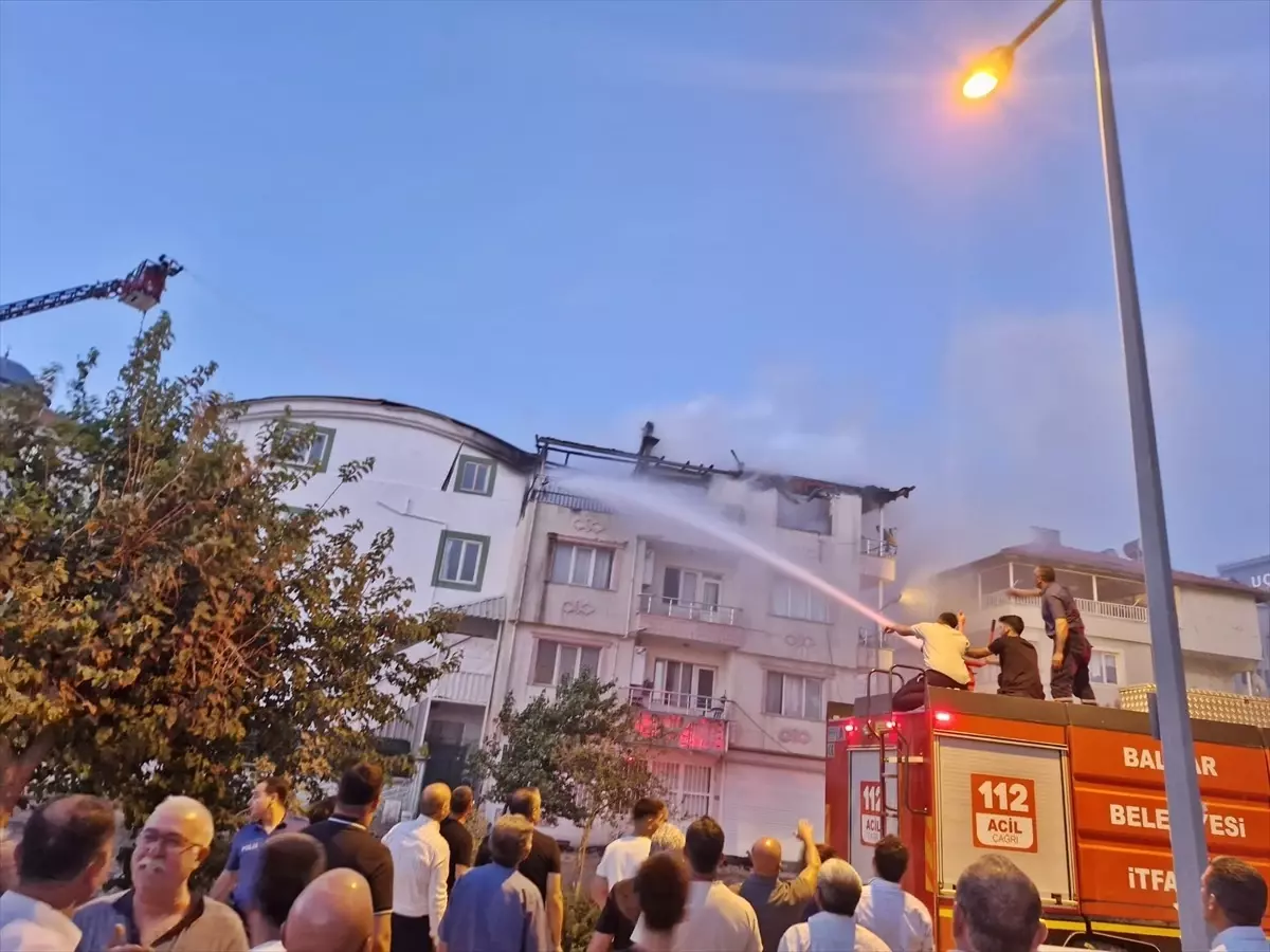 Adıyaman'da Bir Evde Yangın Çıktı: Hasar Oluştu