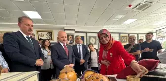 Adıyaman Halk Eğitim Merkezi'nin Yıl Sonu Sergisi Açıldı