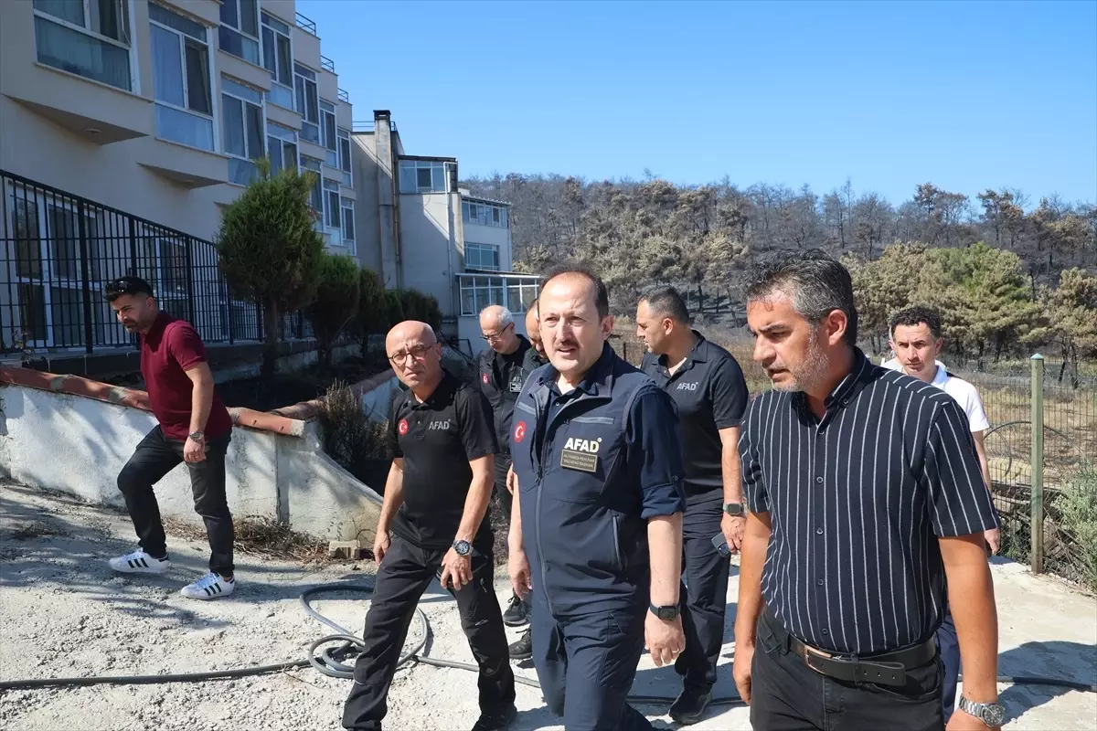 Çanakkale'deki Yangınlar İçin Genel Hayata Etkili Afet Bölgesi Kararı