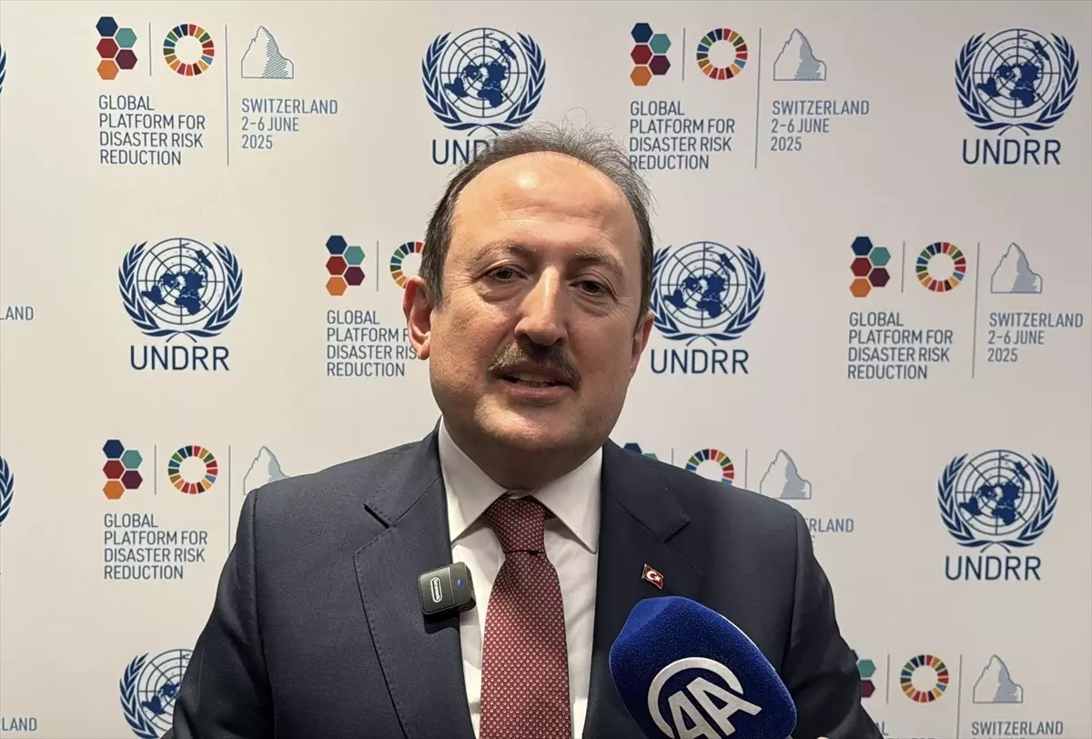 AFAD Başkanı Pehlivan, kurumun yerel ve uluslararası alandaki çalışmalarını değerlendirdi Açıklaması