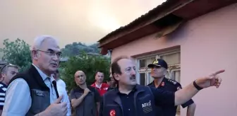 AFAD'dan Ödemiş'teki orman yangınına ilişkin bilgilendirme
