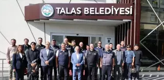 AFAD Heyeti, Talas Belediye Başkanı Yalçın'ı Ziyaret Etti