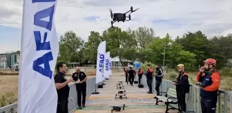 AFAD'dan Dron ile Kayıp Arama Yarışması Düzenlendi