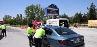 Kurban Bayramı Tatilinde Afyonkarahisar'da Trafik Yoğunluğu