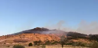 Afyonkarahisar'da Yangınla Mücadele Devam Ediyor