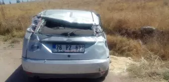 Emirdağ'da Otomobil Devrildi: 4 Yaralı