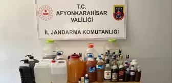 Afyonkarahisar'da Sahte Alkol Operasyonu: 3 Gözaltı