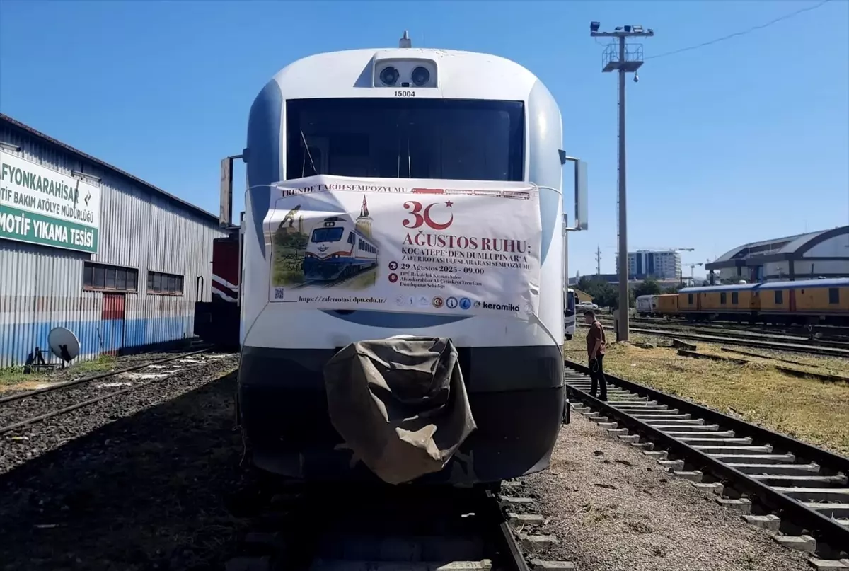 Afyonkarahisar'dan Dumlupınar'a tren yolculuğunda 'Büyük Zafer' anlatılacak