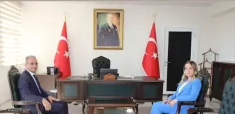 Ağın Belediye Başkanı'ndan Kaymakam Yılmaz'a Ziyaret