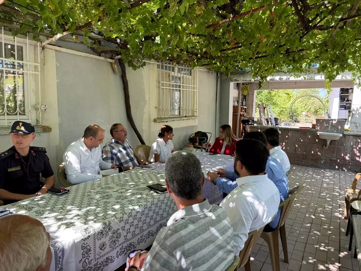 Kaymakam Tuğçe Yılmaz, Köy Ziyaretleri Gerçekleştirdi