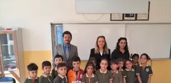 Kaymakam Tuğçe Yılmaz, İlkokul Öğrencilerini Ziyaret Etti