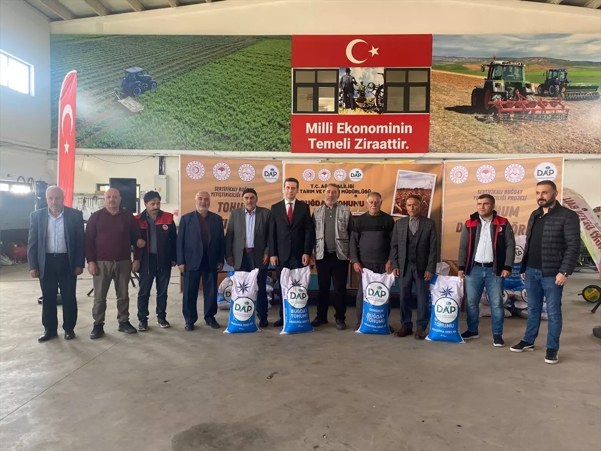 Ağrı'da Sertifikalı Buğday Tohumu Dağıtımı Yapıldı
