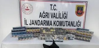 Doğubayazıt'ta Kaçak Sigaralarla Yakalanan 4 Şüpheli Gözaltında