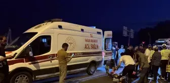 Ağrı'da Yaya Otomobil Çarpması Sonucu Yaralandı