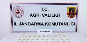 Ağrı'da Yol Kontrolünde 786 Gram Uyuşturucu Ele Geçirildi