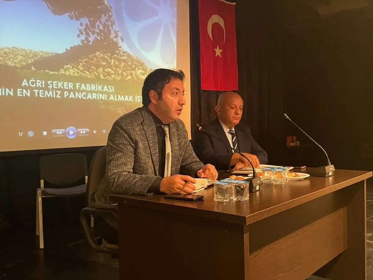 Ağrı Şeker Fabrikası Müdürü, Malazgirt'te Üreticilerle Buluştu