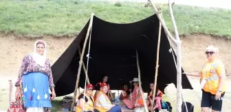 1. Uluslararası Ağrı Dağı Kadın Kamp Festivali'nde 200 Kadın Doğanın Tadını Çıkarıyor