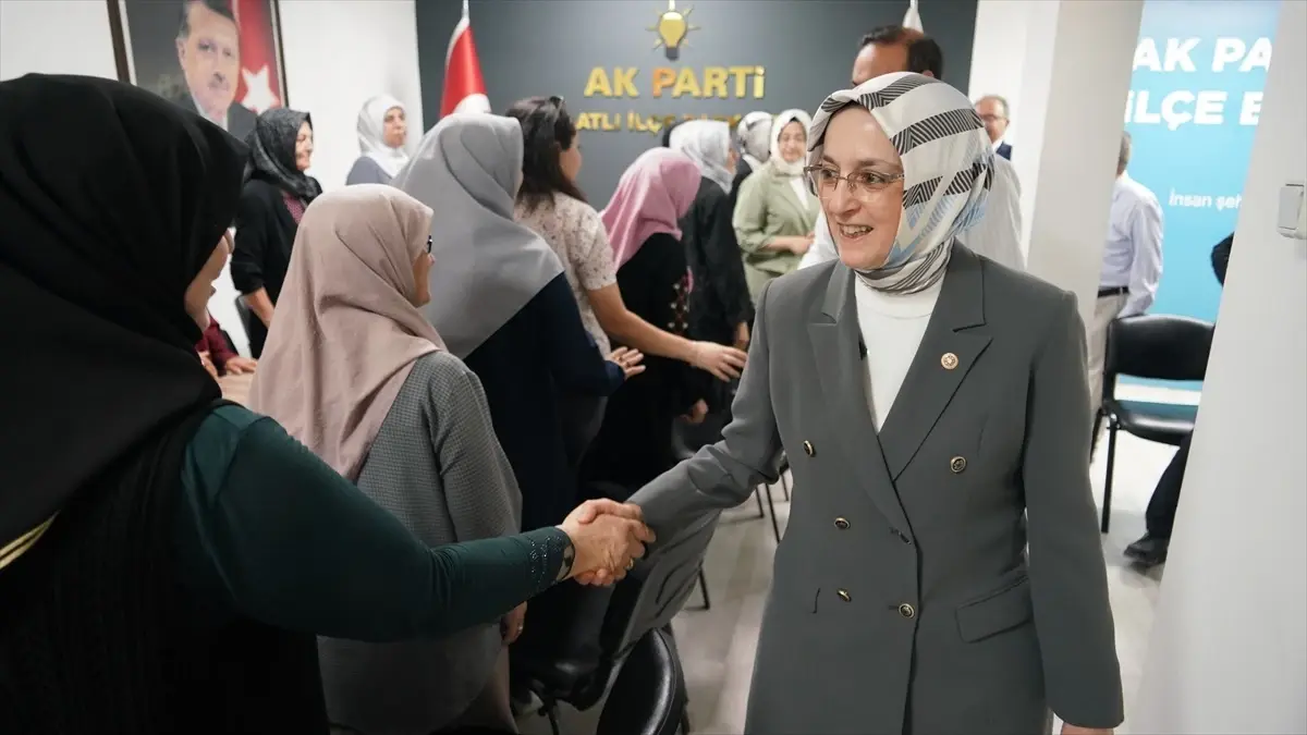AK Parti Ankara Milletvekili Lütfiye Selva Çam'dan Polatlı'ya ziyaret