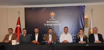 AK Parti Balıkesir İl Başkanı Mehmet Aydemir'den 'Terörsüz Türkiye' sürecine ilişkin açıklama