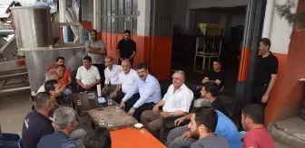 Ferhat Nasıroğlu Batman'da Esnafla Buluştu