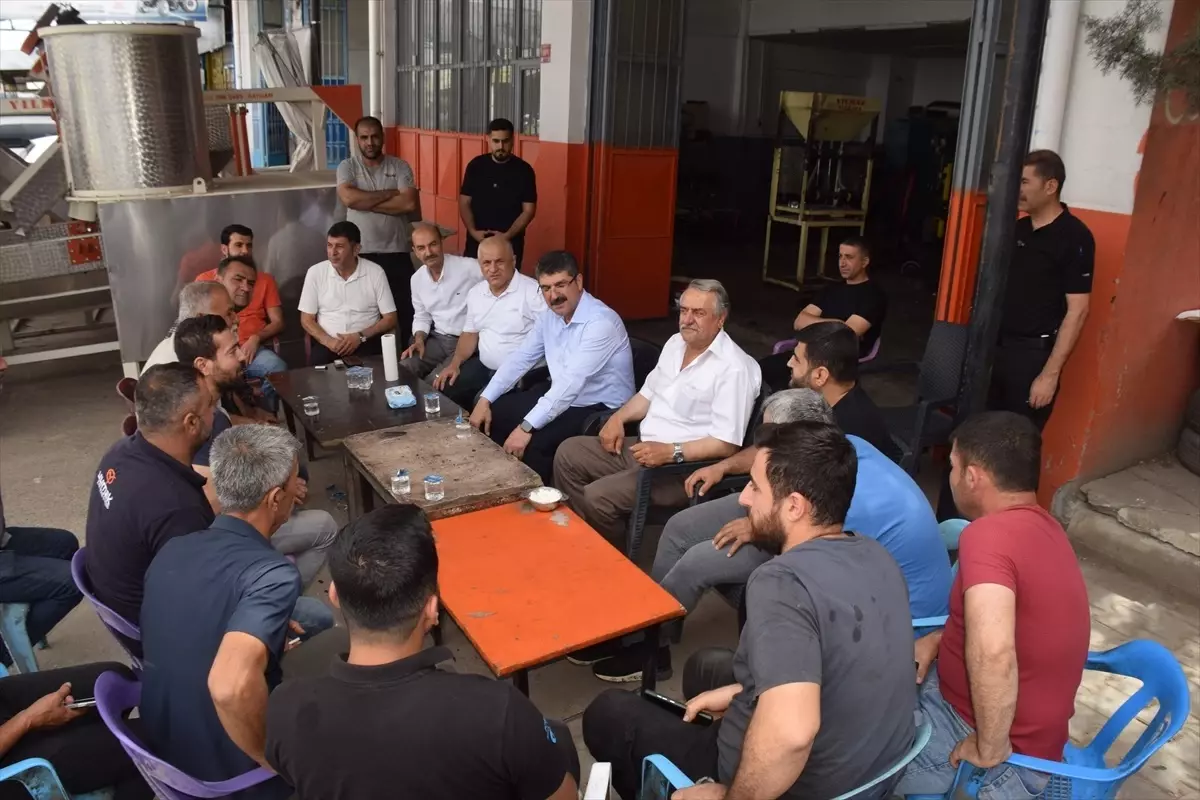 Ferhat Nasıroğlu Batman'da Esnafla Buluştu