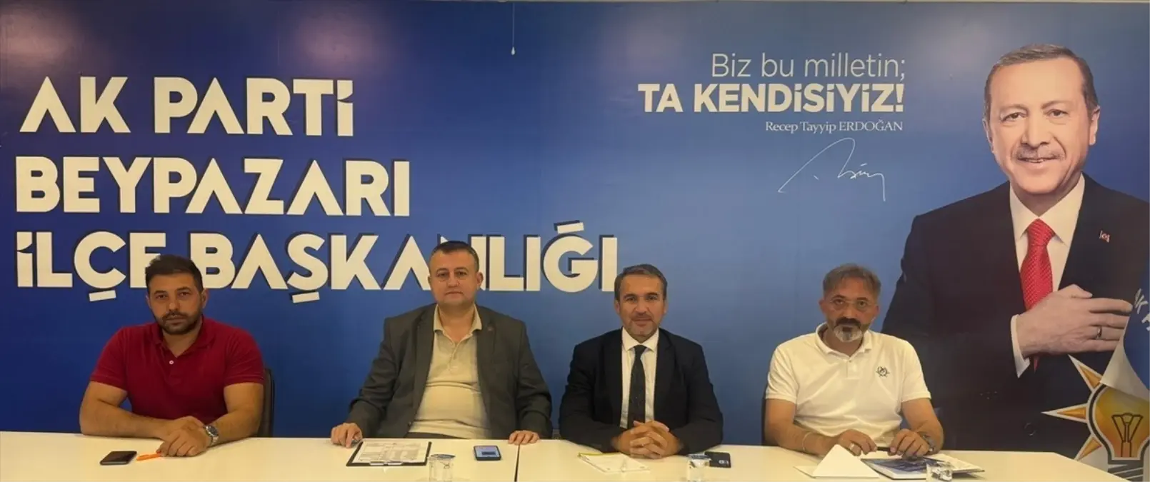 AK Parti Beypazarı İlçe Başkanlığında Toplantı Düzenlendi