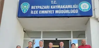 AK Parti Beypazarı İlçe Teşkilatı, Kurban Bayramı'nda Kurum Ziyaretleri Gerçekleştiriyor