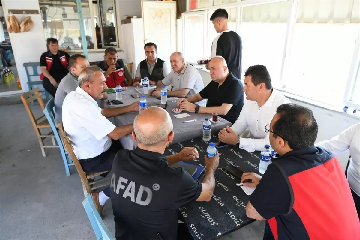 AK Parti Milletvekili Gider, Yangından Etkilenen Köyleri Ziyaret Etti