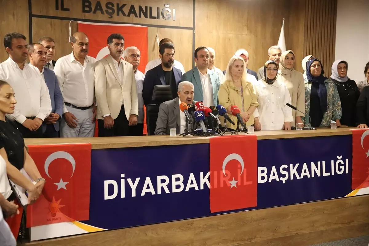 AK Parti Diyarbakır İl Başkanı İler'den 'Terörsüz Türkiye' sürecine ilişkin açıklama