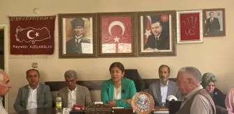 AK Parti Diyarbakır Milletvekili Suna Kepolu Ataman Çermik'te ziyaretlerde bulundu