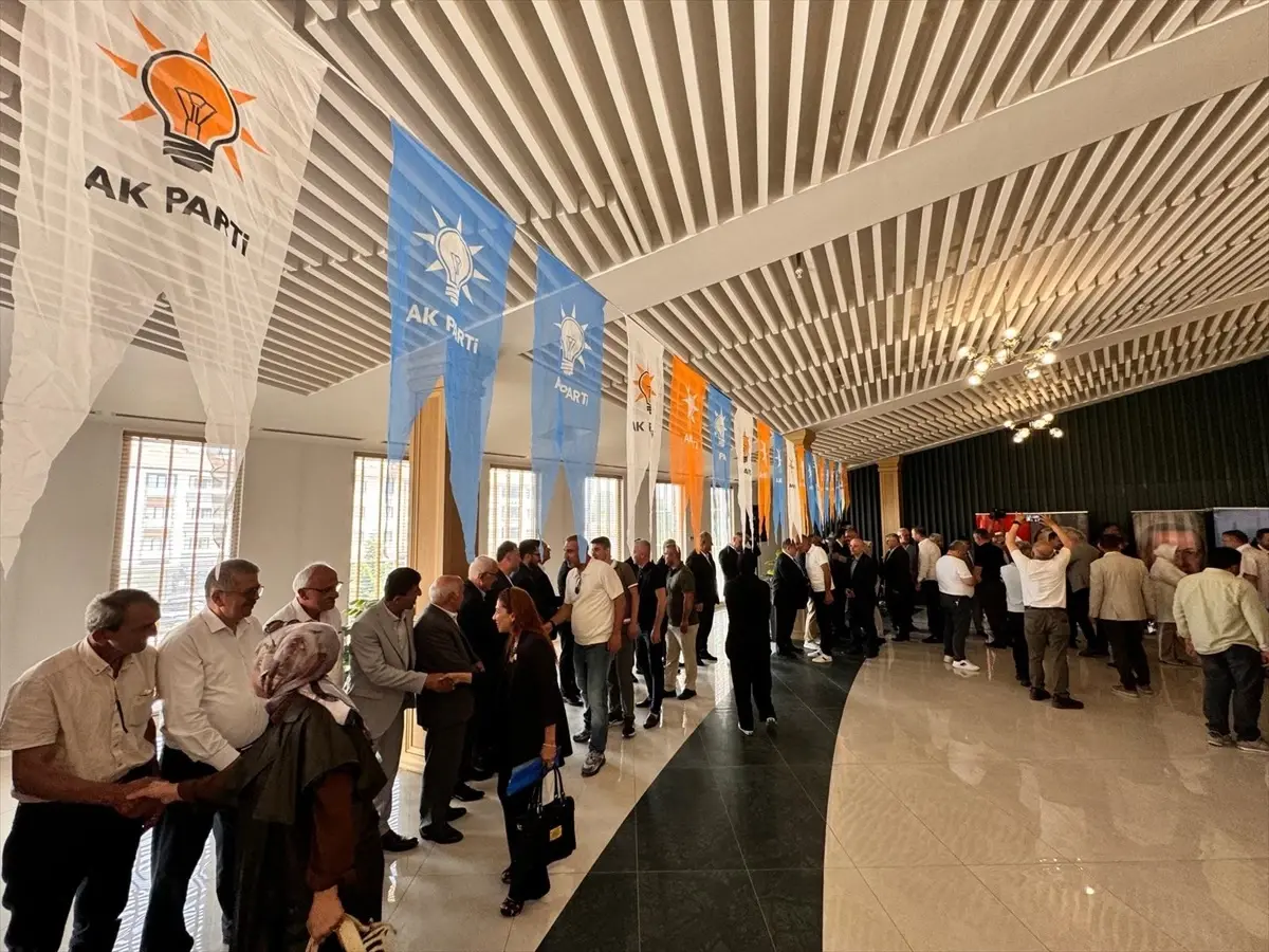 AK Parti Düzce İl Teşkilatı bayramlaşma programında buluştu