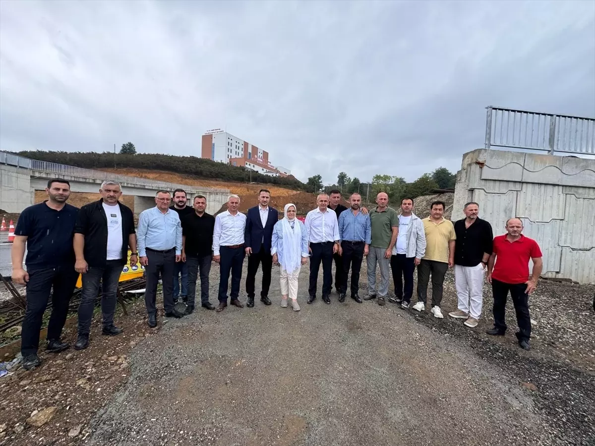 AK Parti Milletvekili Ayşe Keşir, Akçakoca'daki Yatırımları İnceledi