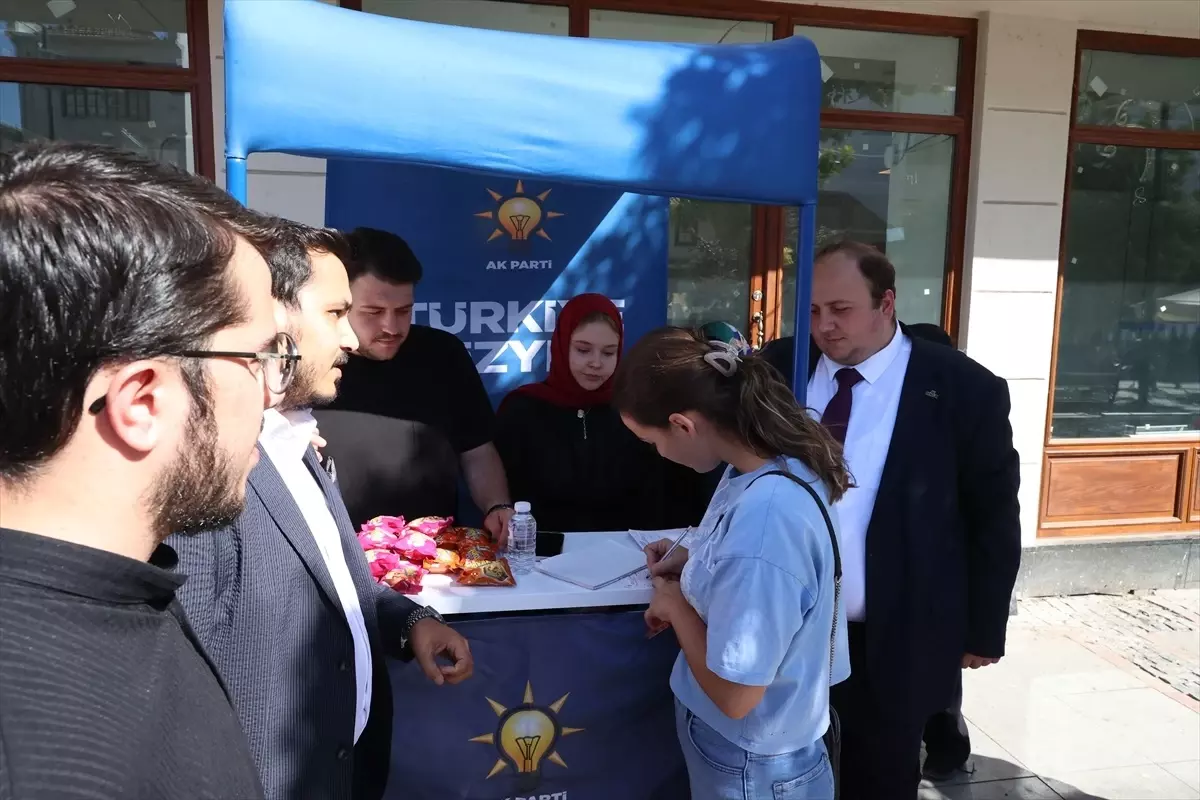 AK Parti Edirne Gençlik Kolları Üye Kayıtlarına Başladı