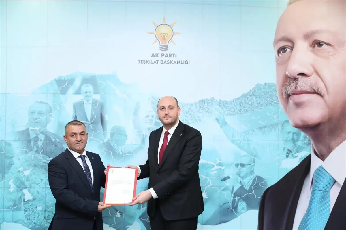Mustan Özdemir, AK Parti Eğirdir İlçe Başkanlığına Atandı