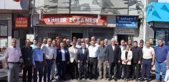 AK Parti Erzurum Milletvekili Mehmet Emin Öz, Adana'da parti teşkilatıyla buluştu