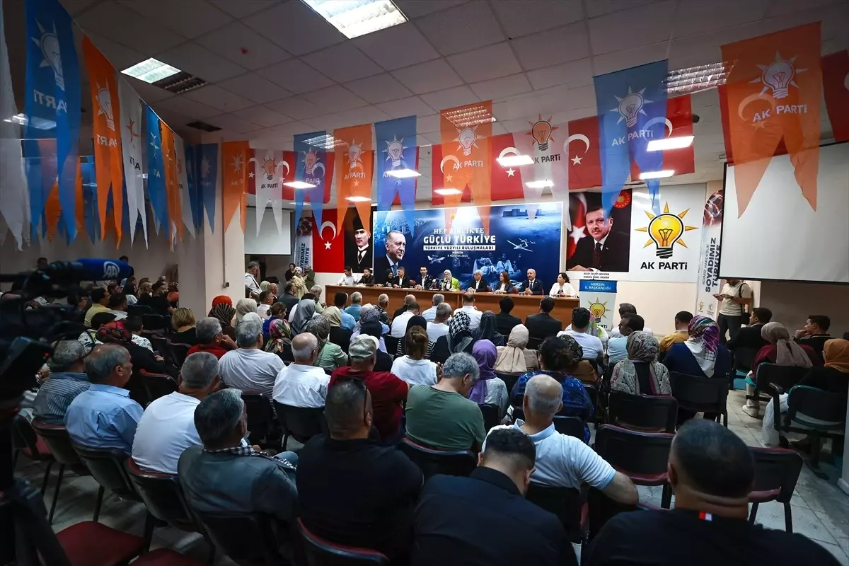 AK Parti Genel Başkan Yardımcısı Belgin Uygur, Mersin'de konuştu Açıklaması
