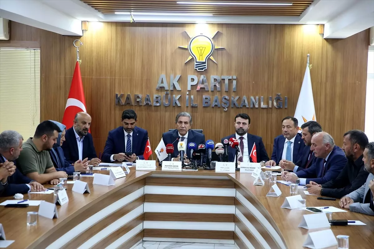 AK Parti Genel Başkan Yardımcısı Demir, Karabük&apos;te konuştu Açıklaması