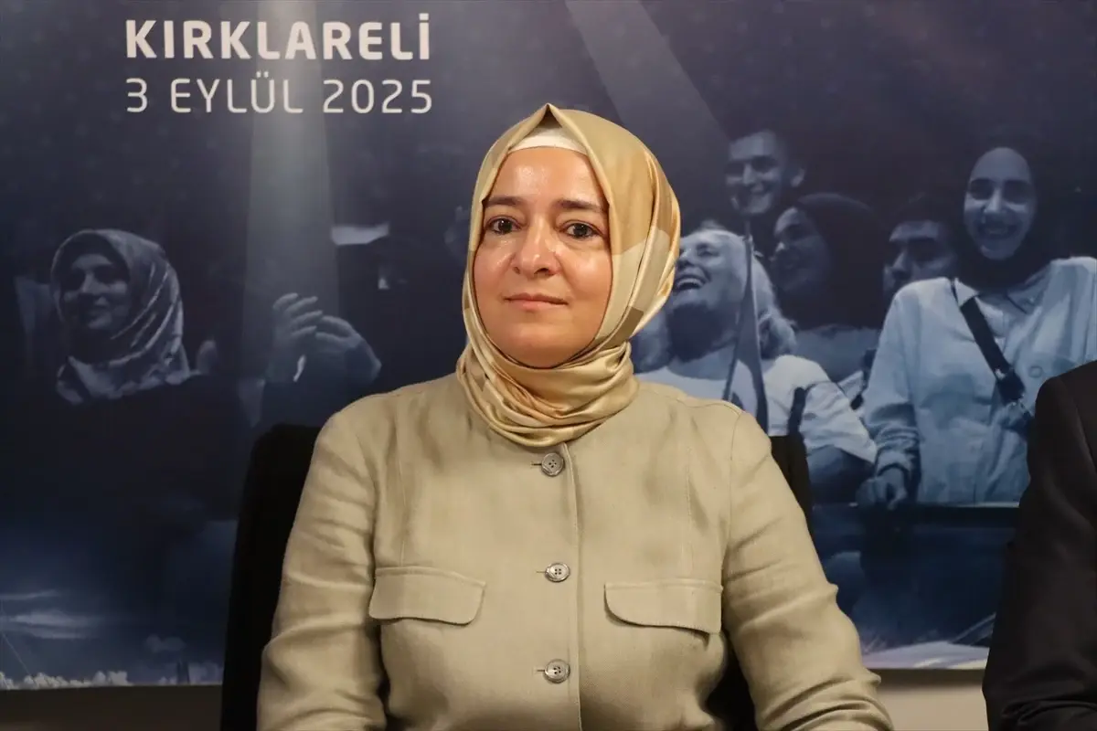 AK Parti Genel Başkan Yardımcısı Kaya, Kırklareli'nde 'Türkiye Yüzyılı Buluşmaları' programında konuştu Açıklaması