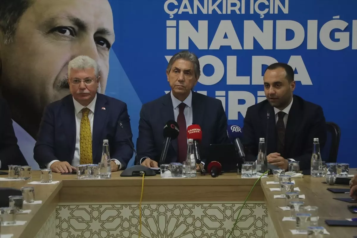 AK Parti Genel Başkan Yardımcısı Mustafa Demir, Çankırı'da konuştu Açıklaması