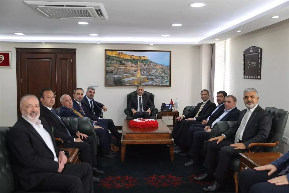 AK Parti Genel Başkan Yardımcısı Zafer Sırakaya Mardin'de Ziyaretlerde Bulundu