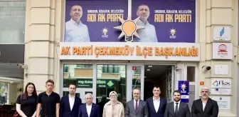 AK Parti Genel Başkan Yardımcısı Uygur, Çekmeköy'de ziyaretlerde bulundu Açıklaması