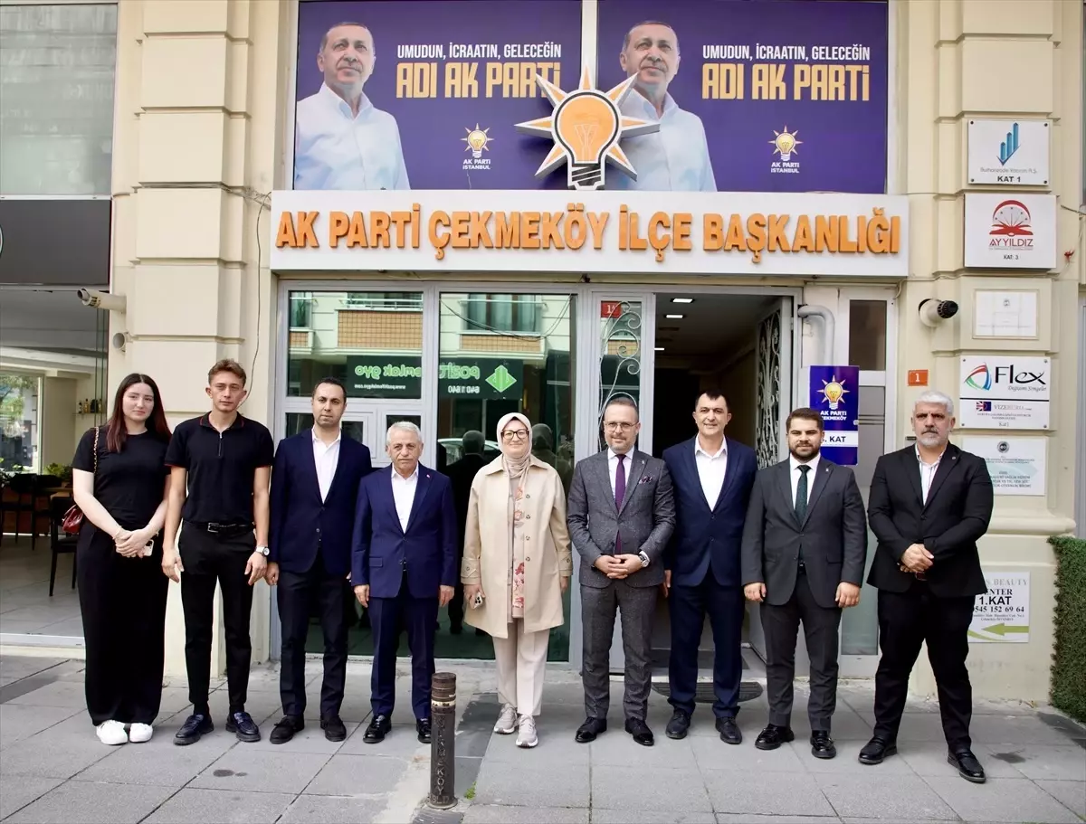AK Parti Genel Başkan Yardımcısı Uygur, Çekmeköy'de ziyaretlerde bulundu Açıklaması