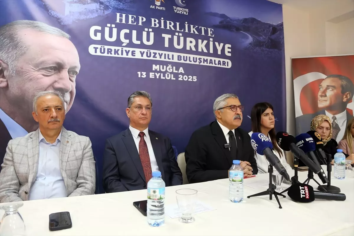 AK Parti Genel Başkan Yardımcısı Yayman, Muğla'da konuştu Açıklaması