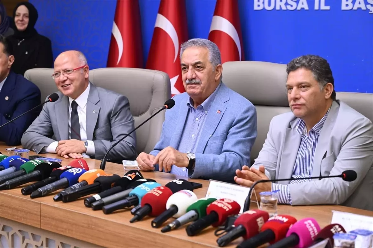 AK Parti Genel Başkan Yardımcısı Yazıcı, Bursa'da 'Türkiye Yüzyılı Buluşmaları' programında konuştu Açıklaması