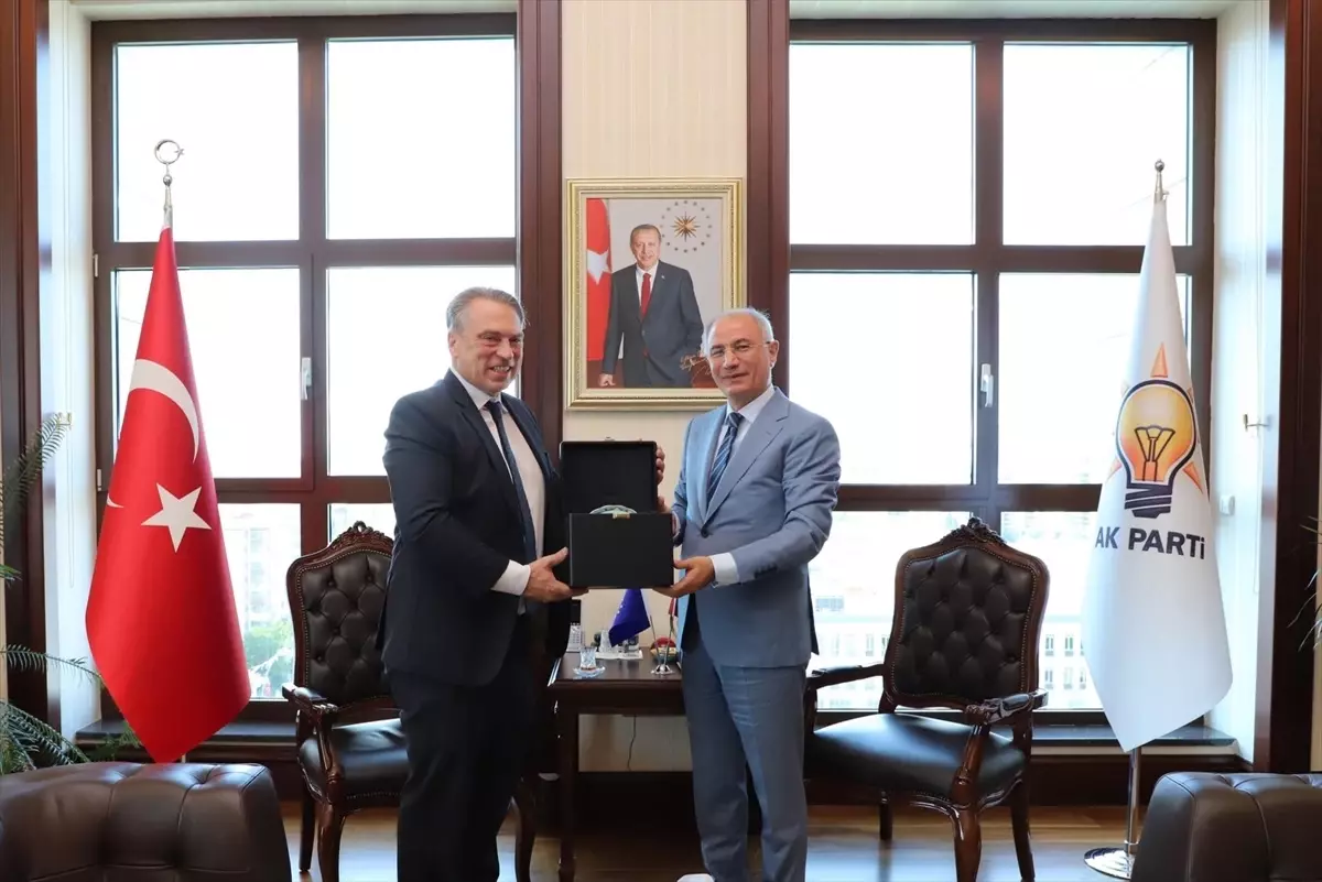 Efkan Ala, AB Türkiye Delegasyonu Başkanı ile Görüştü