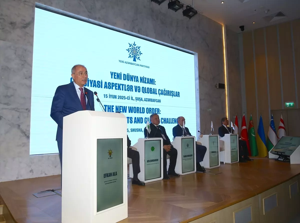 AK Parti Genel Başkanvekili Ala, Azerbaycan'ın Şuşa kentinde konuştu Açıklaması